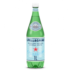 S.Pellegrino Sparkling Natural Mineral Water - 33.8 fl oz.