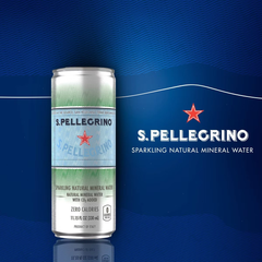 S.Pellegrino Mineral Sparkling Water - 8pk/11.15 fl oz Cans