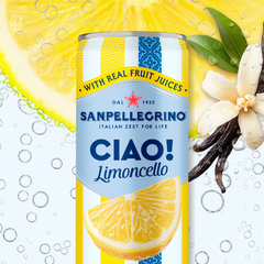 Sanpellegrino CIAO Limoncello Sparkling Water - 6pk/11.15 fl oz can