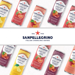Sanpellegrino Zero Blood Orange Italian Sparkling Beverage - 6pk/11.15 fl oz Cans