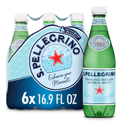 S.Pellegrino Mineral Sparkling Water Bottles - 6pk/16.9 fl oz