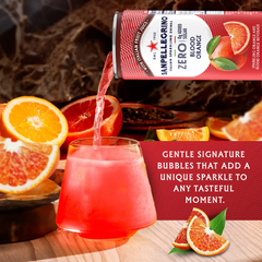 Sanpellegrino Zero Blood Orange Italian Sparkling Beverage - 6pk/11.15 fl oz Cans