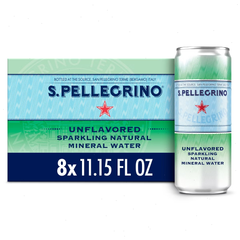 S.Pellegrino Mineral Sparkling Water - 8pk/11.15 fl oz Cans